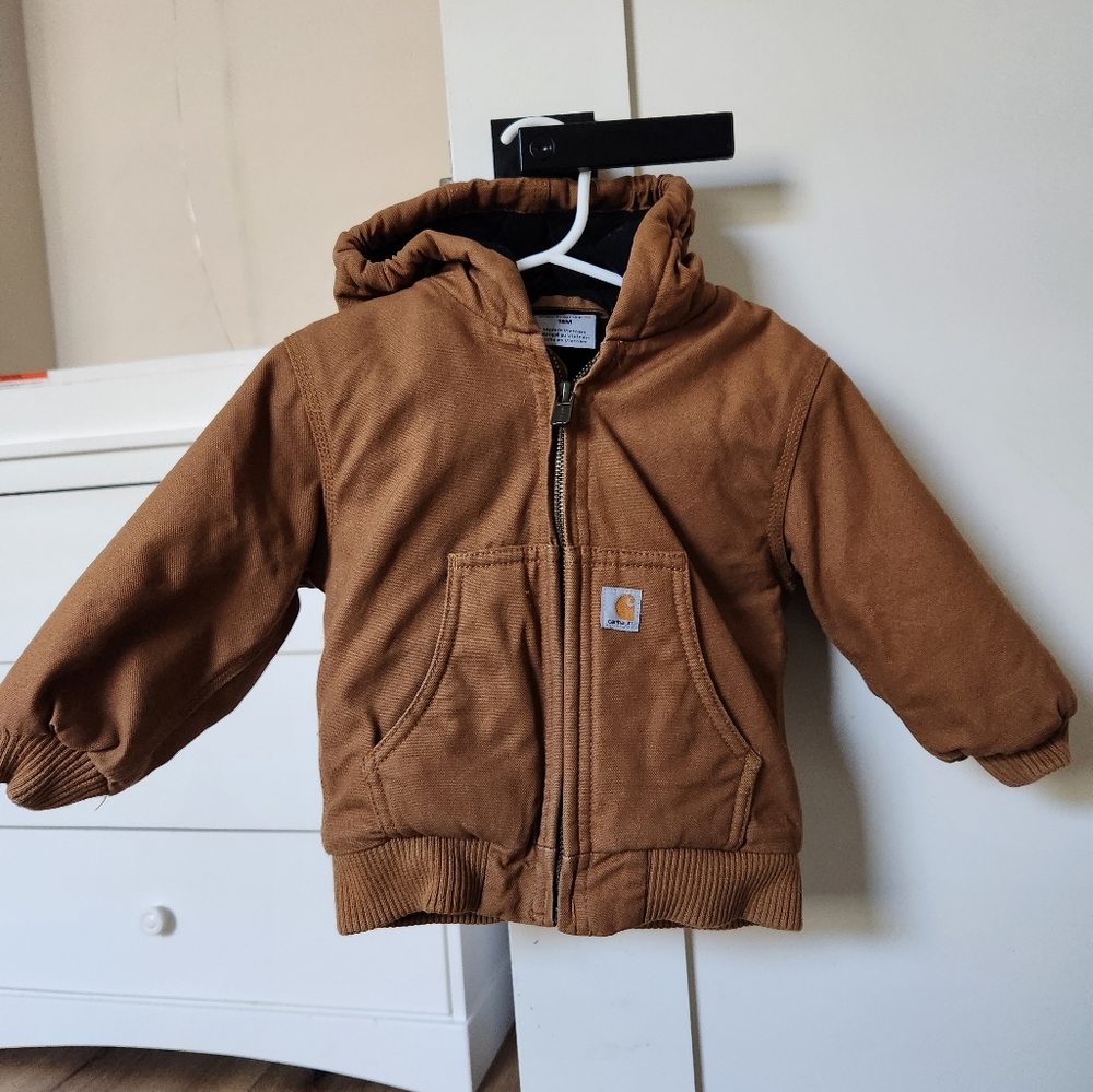 Baby/Toddler 18M Carhartt Quilt Lined Jacket Coat